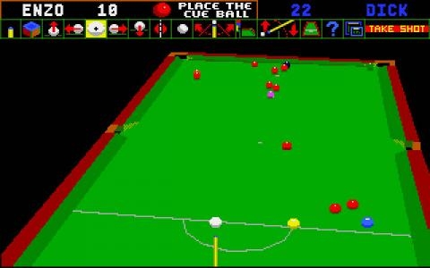 Jimmy White's 'Whirlwind' Snooker screenshot