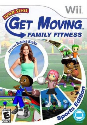 JumpStart Get Moving: Family Fitness featuring Brooke Burke Sports Edition