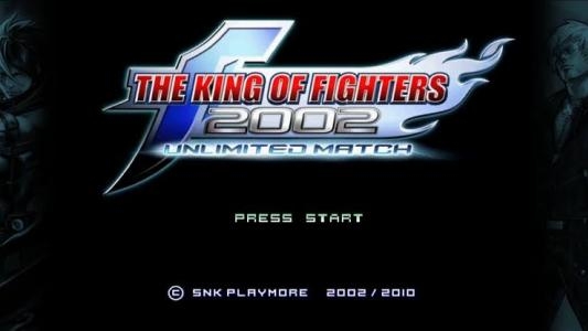 King of Fighters 2002 Unlimited Match titlescreen