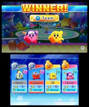 Kirby Fighters Deluxe screenshot