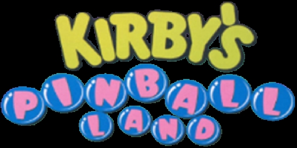 Kirby's Pinball Land clearlogo