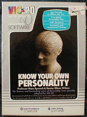 Know Your Own Personality