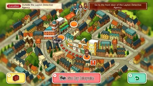 Layton's Mystery Journey: Katrielle and The Millionaires' Conspiracy - Deluxe Edition screenshot