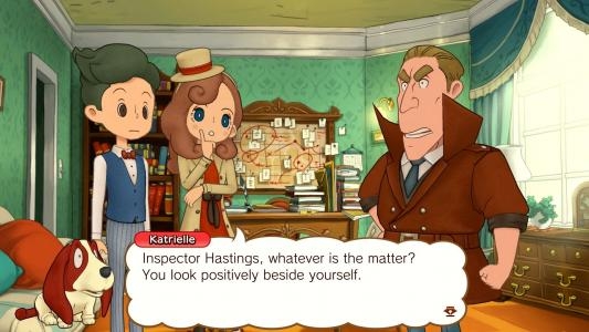 Layton's Mystery Journey: Katrielle and The Millionaires' Conspiracy screenshot