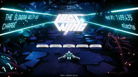 Lost Wing titlescreen