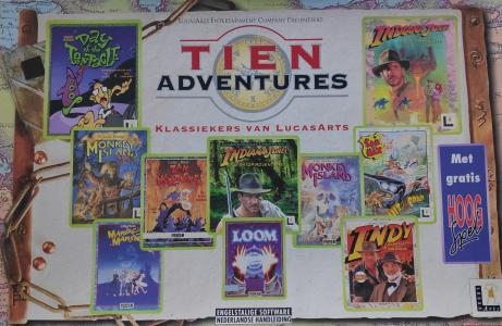 LucasArts 10 adventures collection (Dutch)