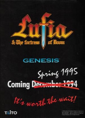 Lufia & the Fortress of Doom