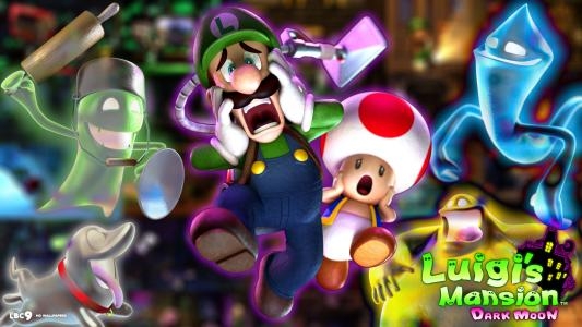 Luigi's Mansion: Dark Moon fanart