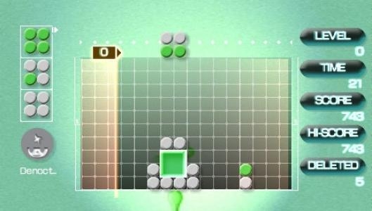 Lumines II screenshot