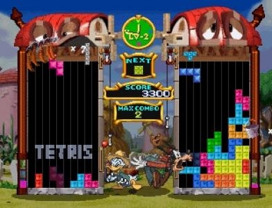 Magical Tetris Challenge Featuring Mickey screenshot