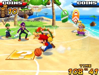 Mario Hoops: 3 on 3 screenshot