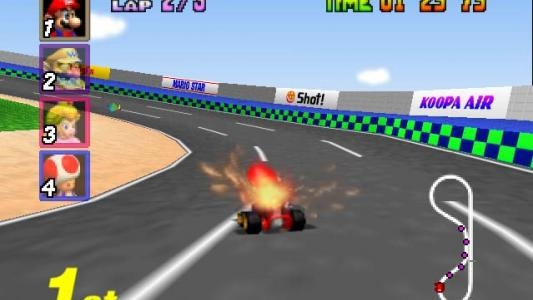 Mario Kart 64 screenshot