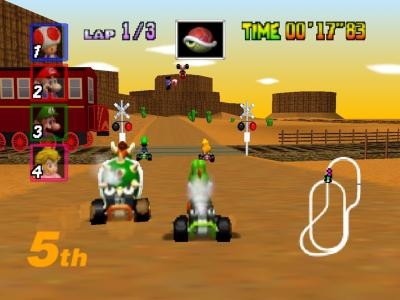 Mario Kart 64 screenshot