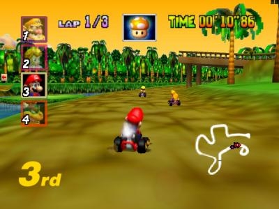 Mario Kart 64 screenshot