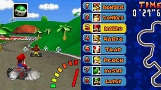 Mario Kart DS screenshot