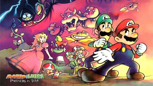 Mario & Luigi: Partners in Time fanart