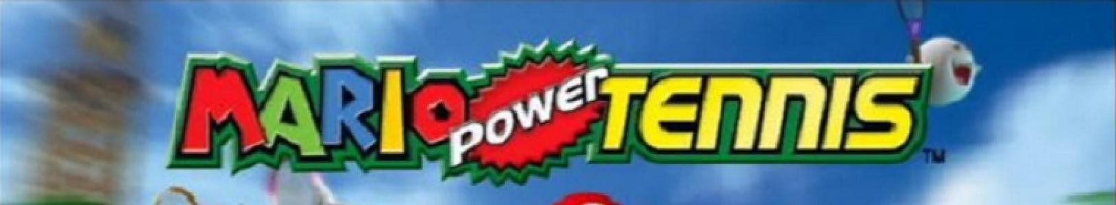 Mario Power Tennis banner