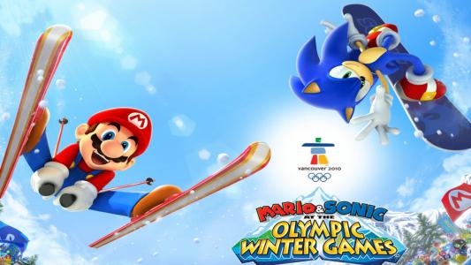 Mario & Sonic at the Olympic Winter Games fanart