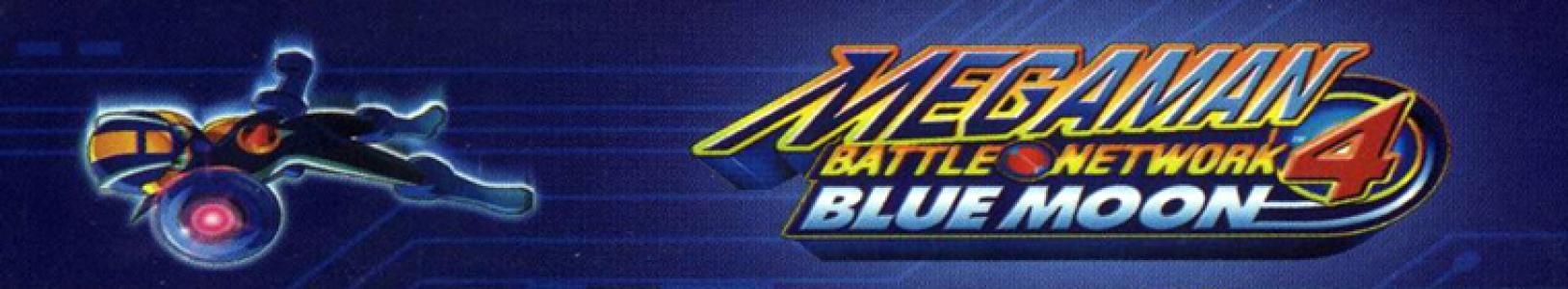 Mega Man Battle Network 4: Blue Moon banner