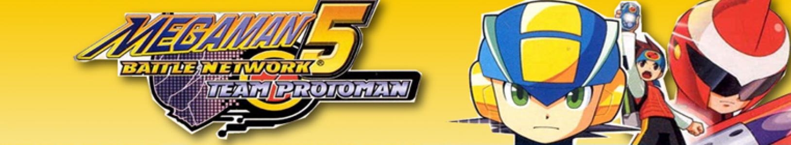 Mega Man Battle Network 5: Team Protoman banner