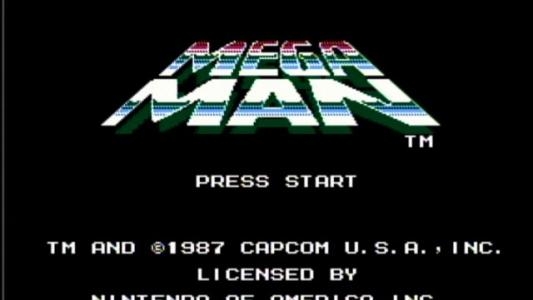 Mega Man titlescreen