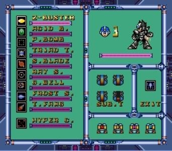 Mega Man X3: Zero Project screenshot