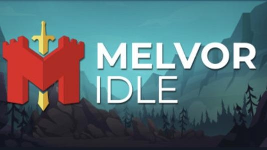 Melvor Idle titlescreen