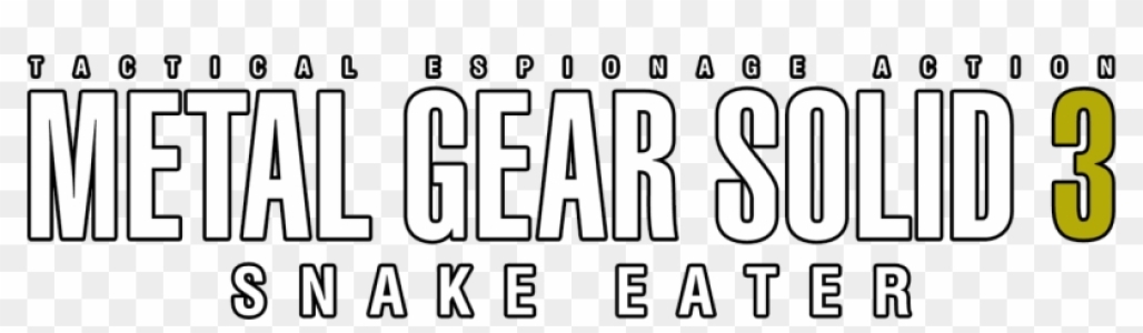 Metal Gear Solid 3: Snake Eater clearlogo