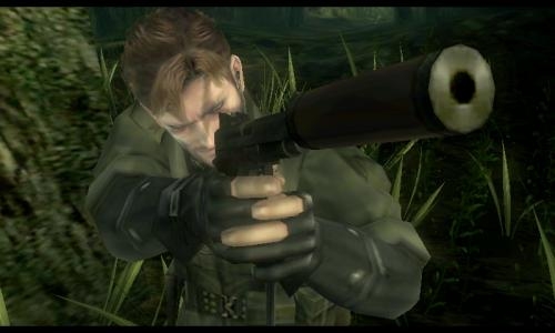 Metal Gear Solid Snake Eater 3D screenshot