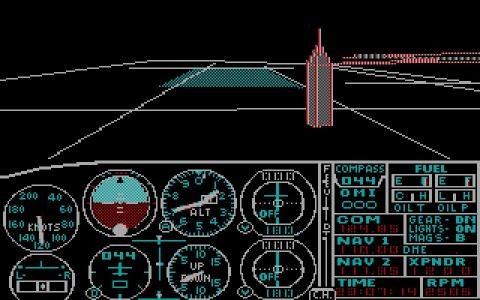 Microsoft Flight Simulator 2.10 screenshot