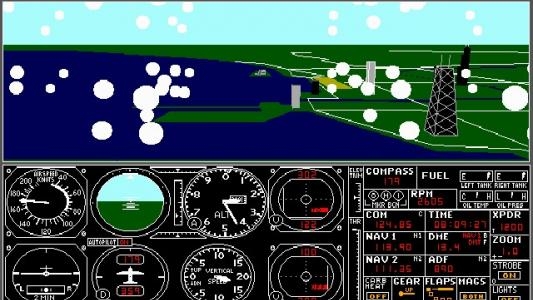 Microsoft Flight Simulator 3.0 screenshot