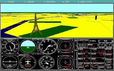 Microsoft Flight Simulator 3.0 screenshot