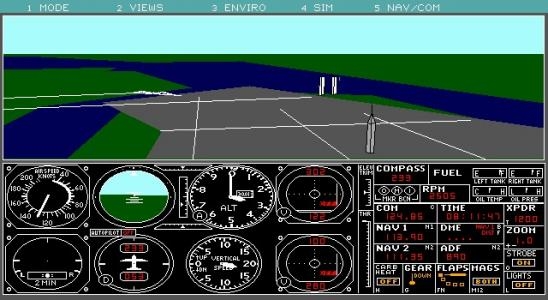 Microsoft Flight Simulator 3.0 screenshot