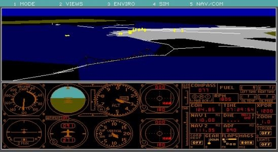 Microsoft Flight Simulator 3.0 screenshot