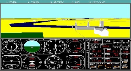 Microsoft Flight Simulator 3.0 screenshot