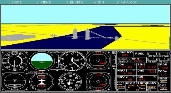 Microsoft Flight Simulator 3.0 screenshot