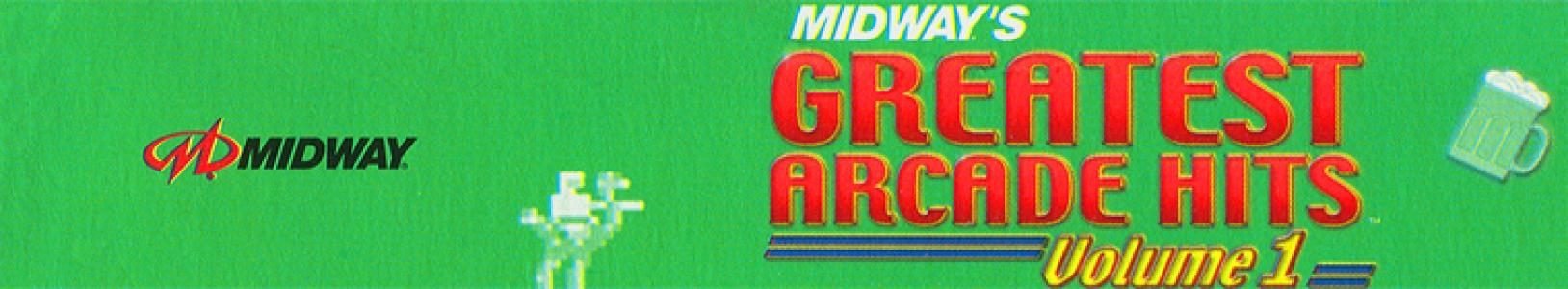 Midway's Greatest Arcade Hits: Volume 1 banner