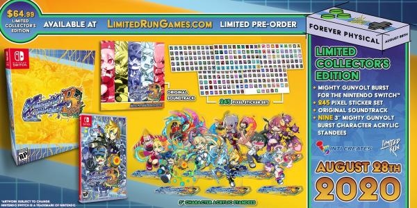 Mighty Gunvolt Burst Collector's Edition banner