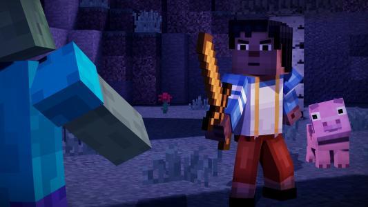 Minecraft: Story Mode - Episode 1: The Order of the Stone screenshot