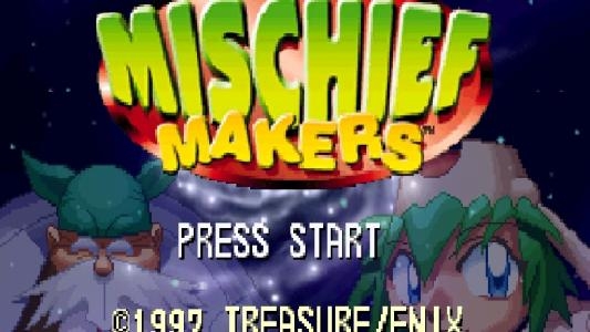 Mischief Makers titlescreen