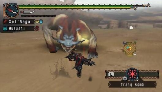 Monster Hunter Freedom Unite screenshot