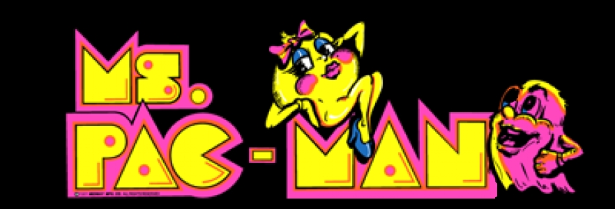 Ms. Pac-Man (Namco) clearlogo