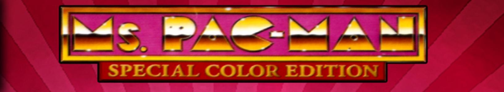 Ms. Pac-Man: Special Color Edition banner