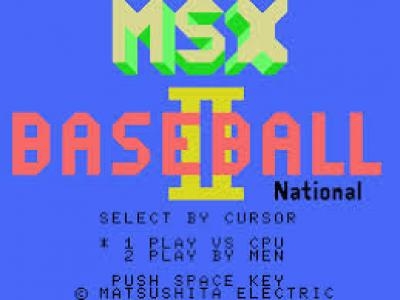 MSX Baseball 2