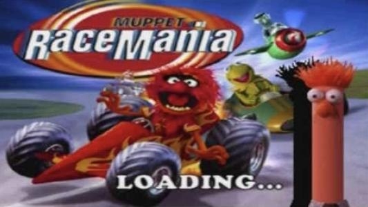 Muppets RaceMania titlescreen