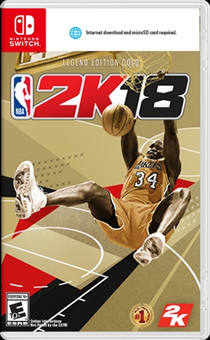 NBA 2K18 Legend Edition Gold