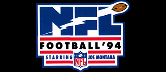 NFL Football '94 Starring Joe Montana clearlogo