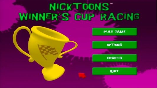 Nicktoons Winners Cup Racing titlescreen