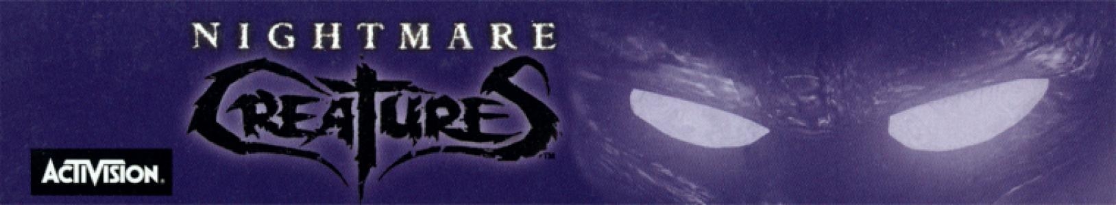 Nightmare Creatures banner