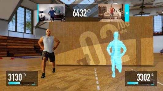 Nike+ Kinect Training screenshot